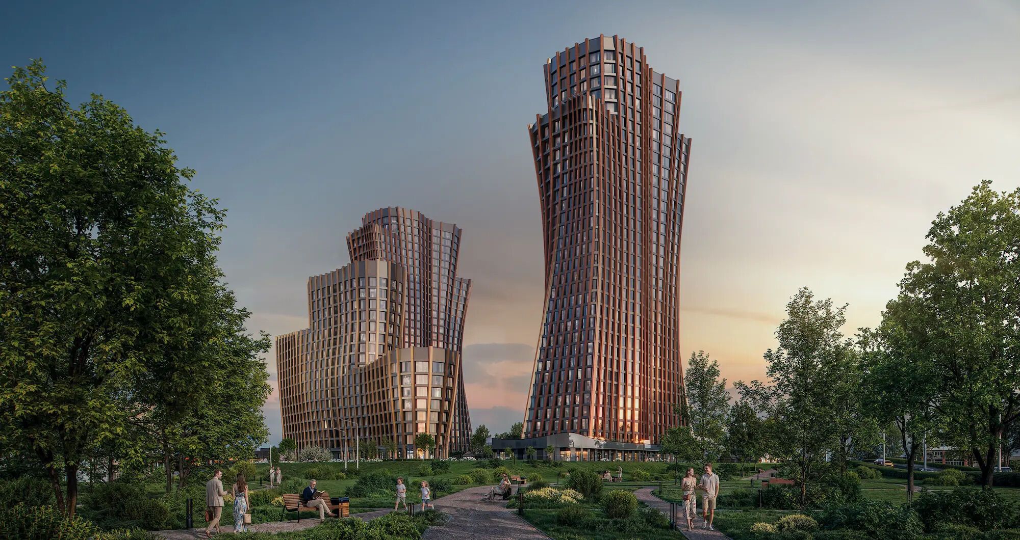 ЖК «Сикрет Гарден», визуализация